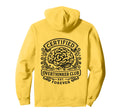 Certified Overthinker Club Funny Behavioral Hoodie - Trendy Graphic Unisex - T-Shirt, Sweatshirt, Hoodie
