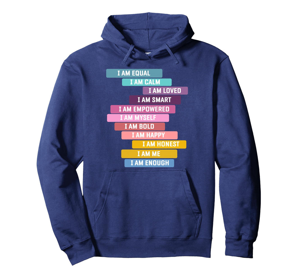 Positive Affirmations Growth Mindset Hoodie - Custom Art Print Men Women - T-Shirt, Sweatshirt, Hoodie