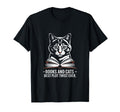 Books And Cats Best Plot Twist Ever T-Shirt - Trendy Graphic Men Women - T-Shirt, Sweatshirt, Hoodie