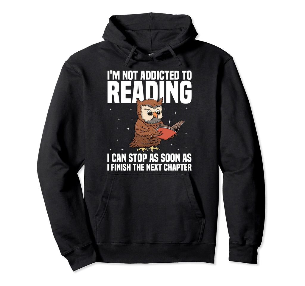 Funny Book Reader Art Bookish Book Nerd Hoodie - Unique Graphic Men Women - T-Shirt, Sweatshirt, Hoodie