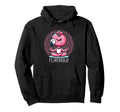 Flamaste Funny Flamingo Yoga Hoodie - Custom Art Print Men Women - T-Shirt, Sweatshirt, Hoodie