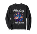 Reading Dragon Shirts Magical Book Lover T-Shirt - Streetwear Style Unisex - T-Shirt, Sweatshirt, Hoodie