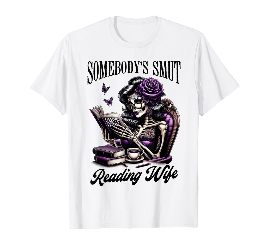 Smut Reader Spicy Book Romance T-Shirt - Unique Graphic Men Women - T-Shirt, Sweatshirt, Hoodie