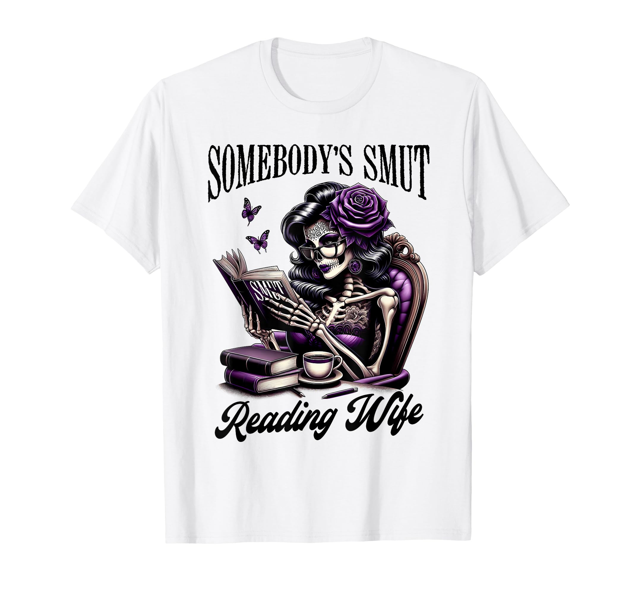 Smut Reader Spicy Book Romance T-Shirt - Unique Graphic Men Women - T-Shirt, Sweatshirt, Hoodie