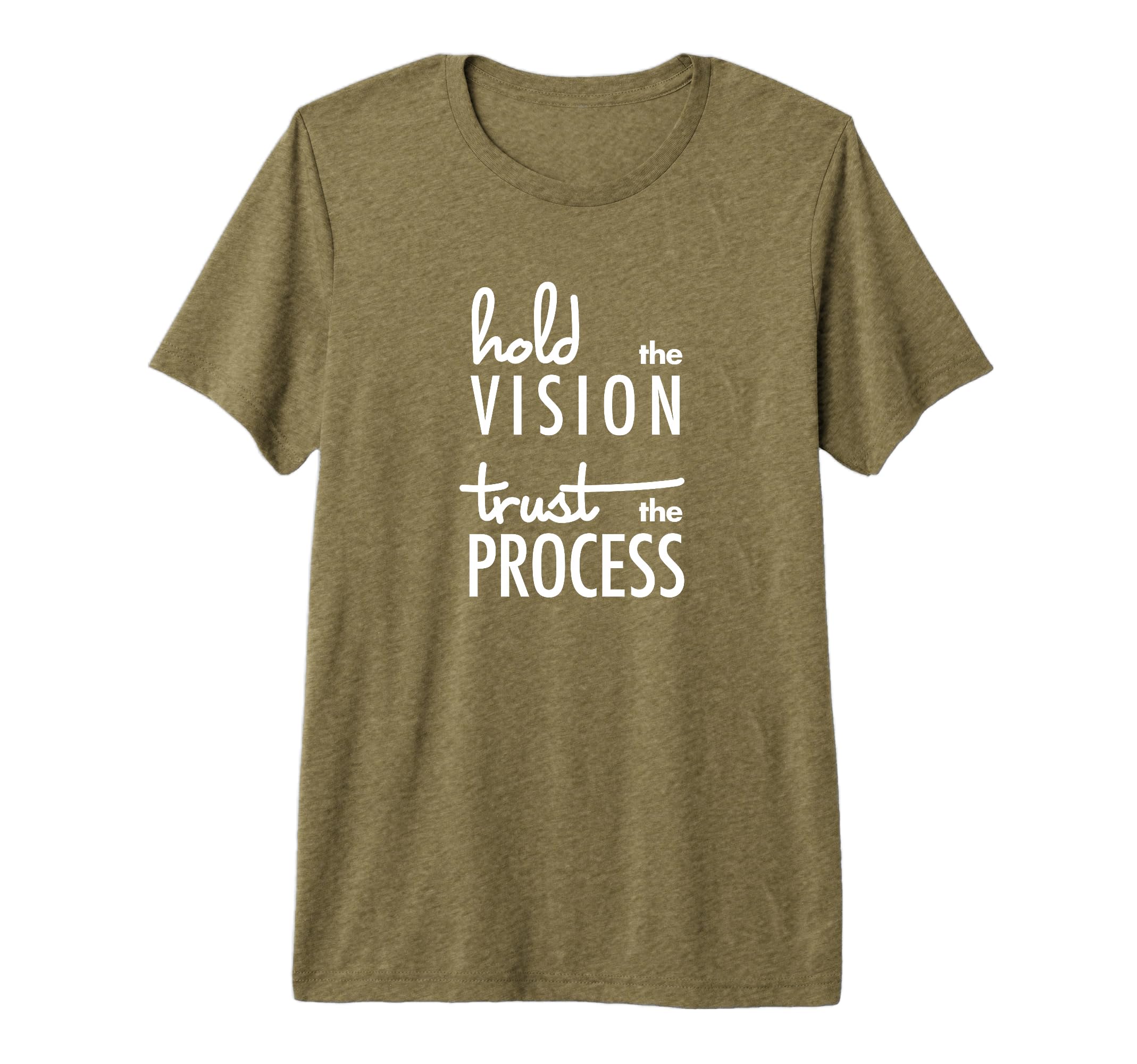 Hold Vision Trust Process Mindfulness T-Shirt - Unique Graphic for Adults - T-Shirt, Sweatshirt, Hoodie
