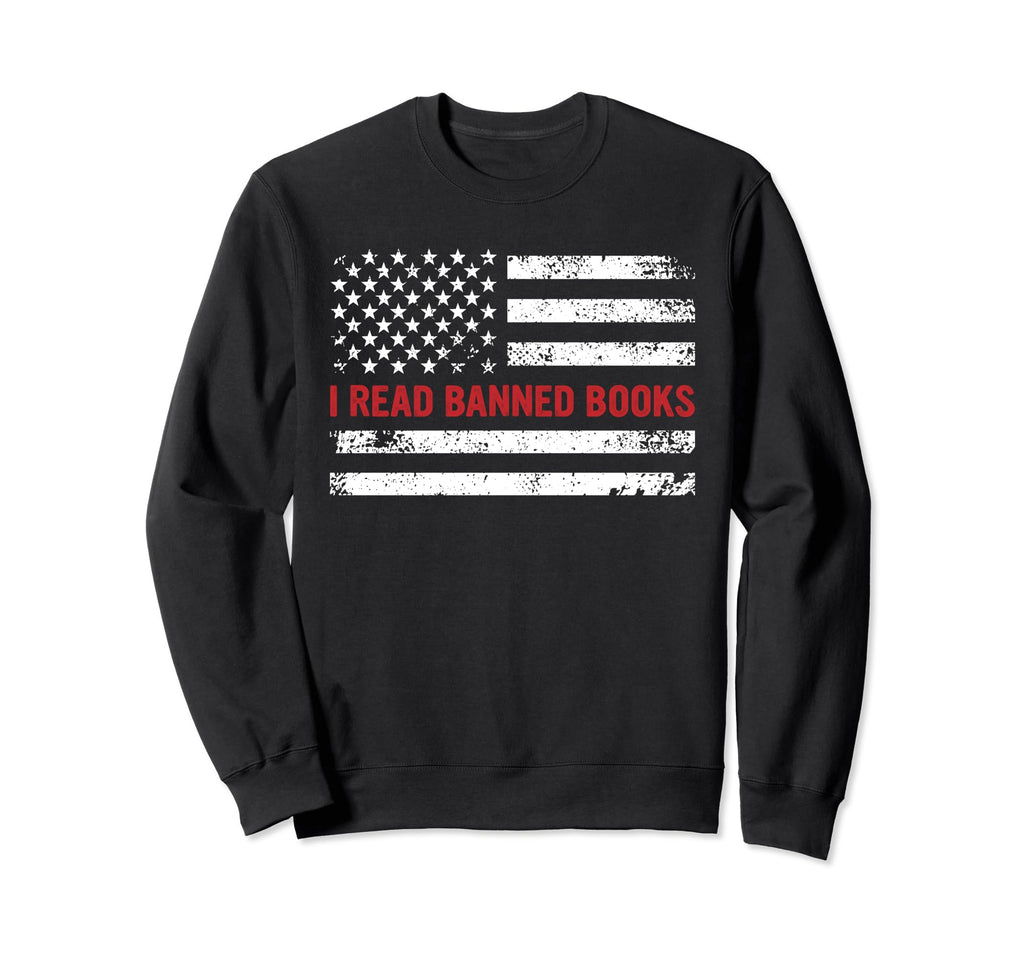 Ban Fascists Save Books Funny Book Sweatshirt - Trendy Graphic for Adults - T-Shirt, Sweatshirt, Hoodie