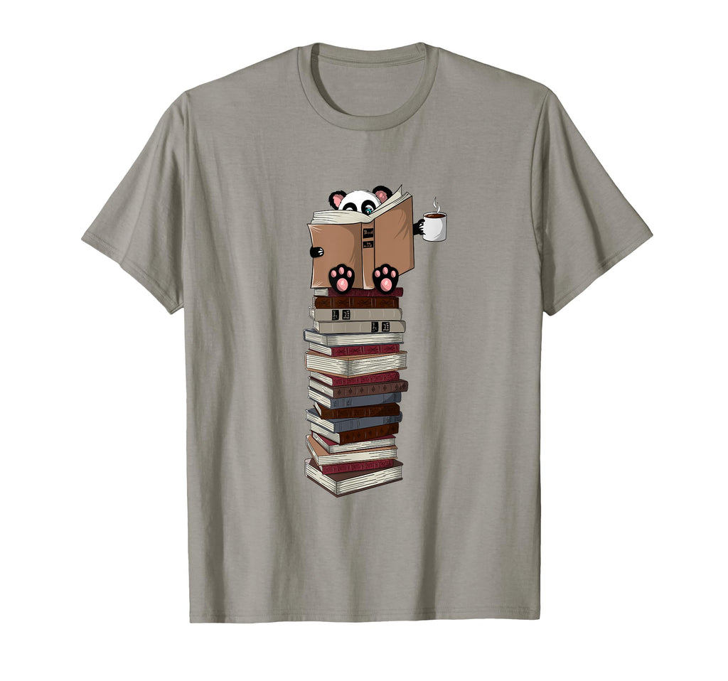 Panda Lovers Tea Book Reading Coffee Sweatshirt - Graphic Print for Adults - T-Shirt, Sweatshirt, Hoodie