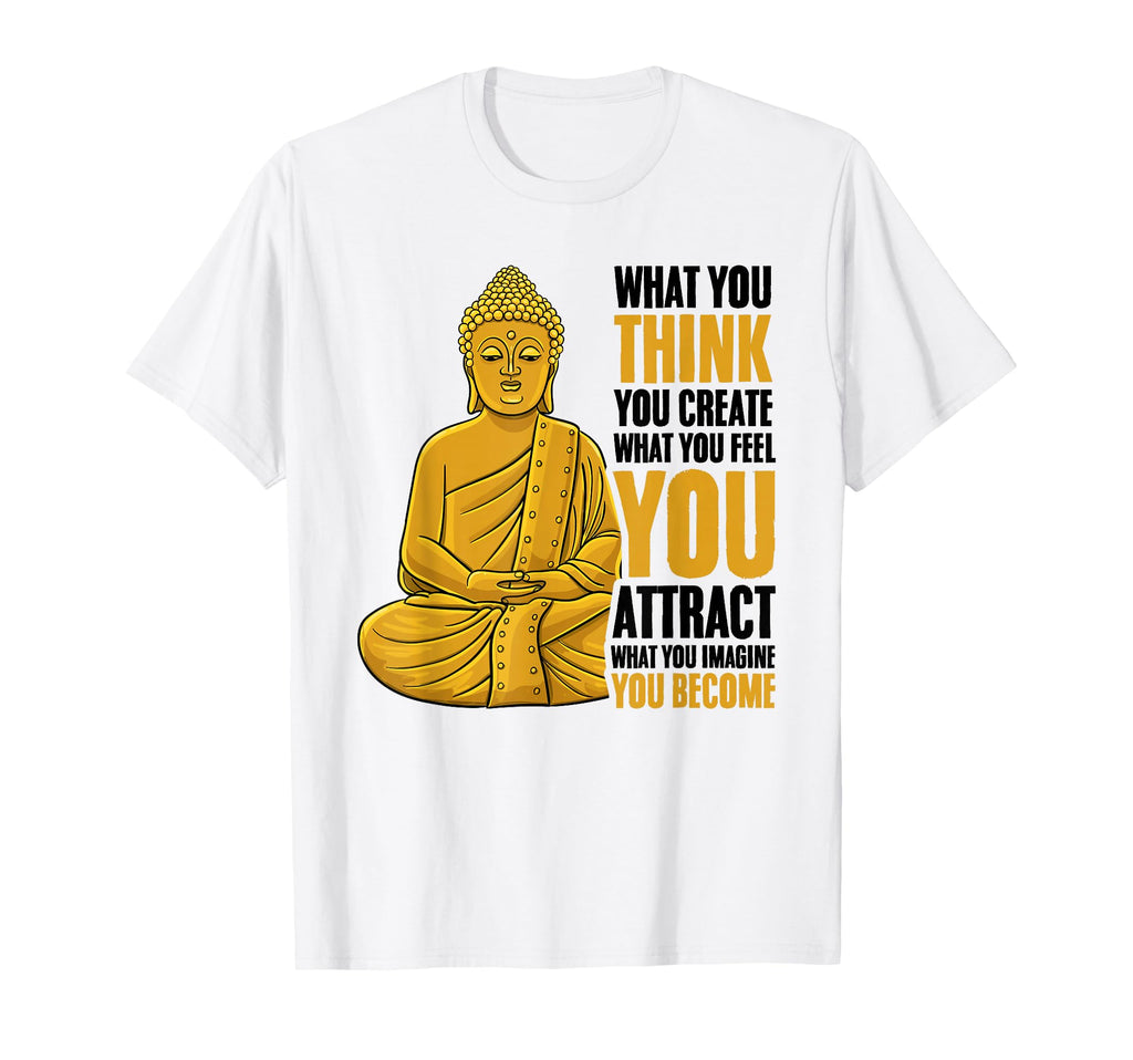 Buddhist Namaste Mindfulness Yoga Law T-Shirt - Custom Art Print Unisex - T-Shirt, Sweatshirt, Hoodie