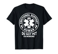 Emotional Support Human Do Not Pet Im T-Shirt - Trendy Graphic Men Women - T-Shirt, Sweatshirt, Hoodie