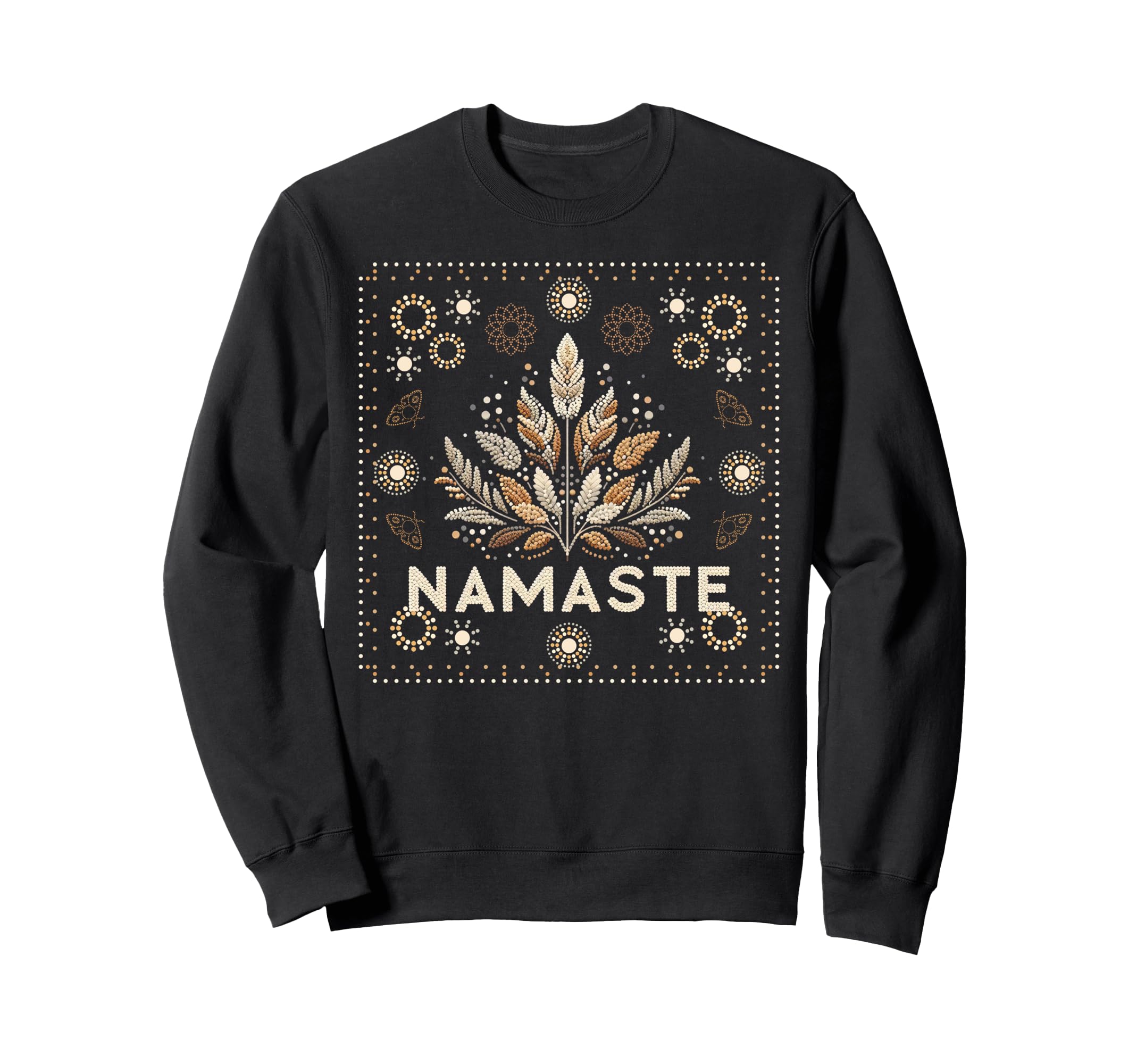 Namaste Zen Spiritual Meditation Sweatshirt - Custom Art Print Unisex - T-Shirt, Sweatshirt, Hoodie