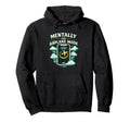 Mentally Airplane Mode Funny Digital Detox Hoodie - Minimalist Print Unisex - T-Shirt, Sweatshirt, Hoodie