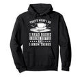 I Read Books I Drink Coffee And I Know Hoodie - Trendy Graphic Unisex - T-Shirt, Sweatshirt, Hoodie