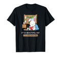 Its Beautiful Day To Stay Indoors Book T-Shirt - Custom Art Print Unisex - T-Shirt, Sweatshirt, Hoodie