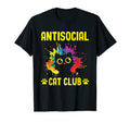 Antisocial Cat Club Introvert Cat T-Shirt - Casual Everyday Wear Men Women - T-Shirt, Sweatshirt, Hoodie