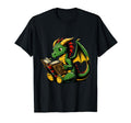 Dragon Reading Book Bookworm Books T-Shirt - Novelty Apparel for Adults - T-Shirt, Sweatshirt, Hoodie