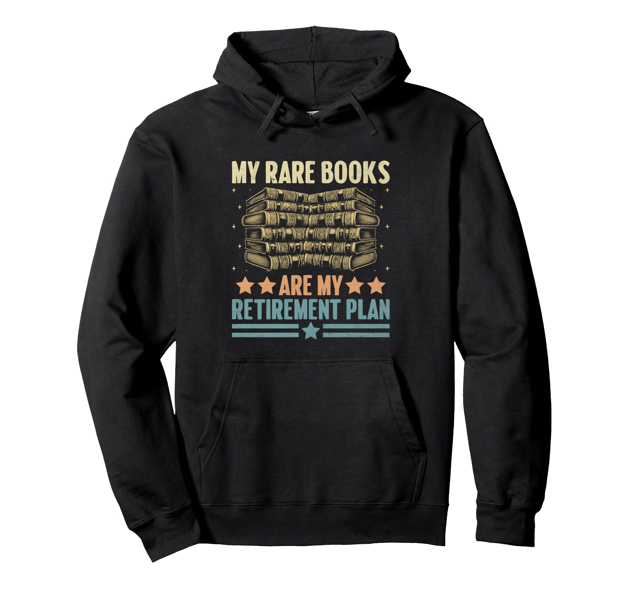 Funny Rare Books Collector Collection Hoodie - Trendy Graphic Men Women - T-Shirt, Sweatshirt, Hoodie