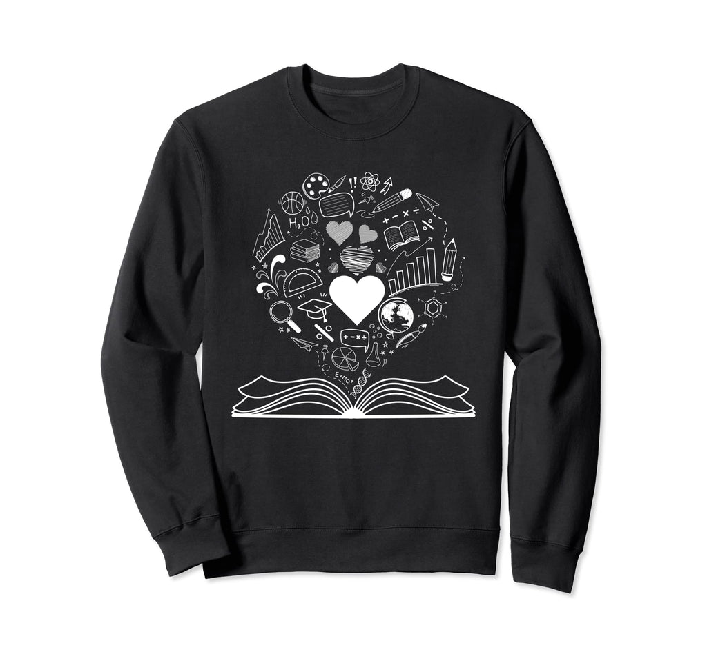 Book Nerd Library Bookworm Gift Sweatshirt - Custom Art Print for Adults - T-Shirt, Sweatshirt, Hoodie