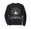 Book Nerd Library Bookworm Gift Sweatshirt - Custom Art Print for Adults - T-Shirt, Sweatshirt, Hoodie