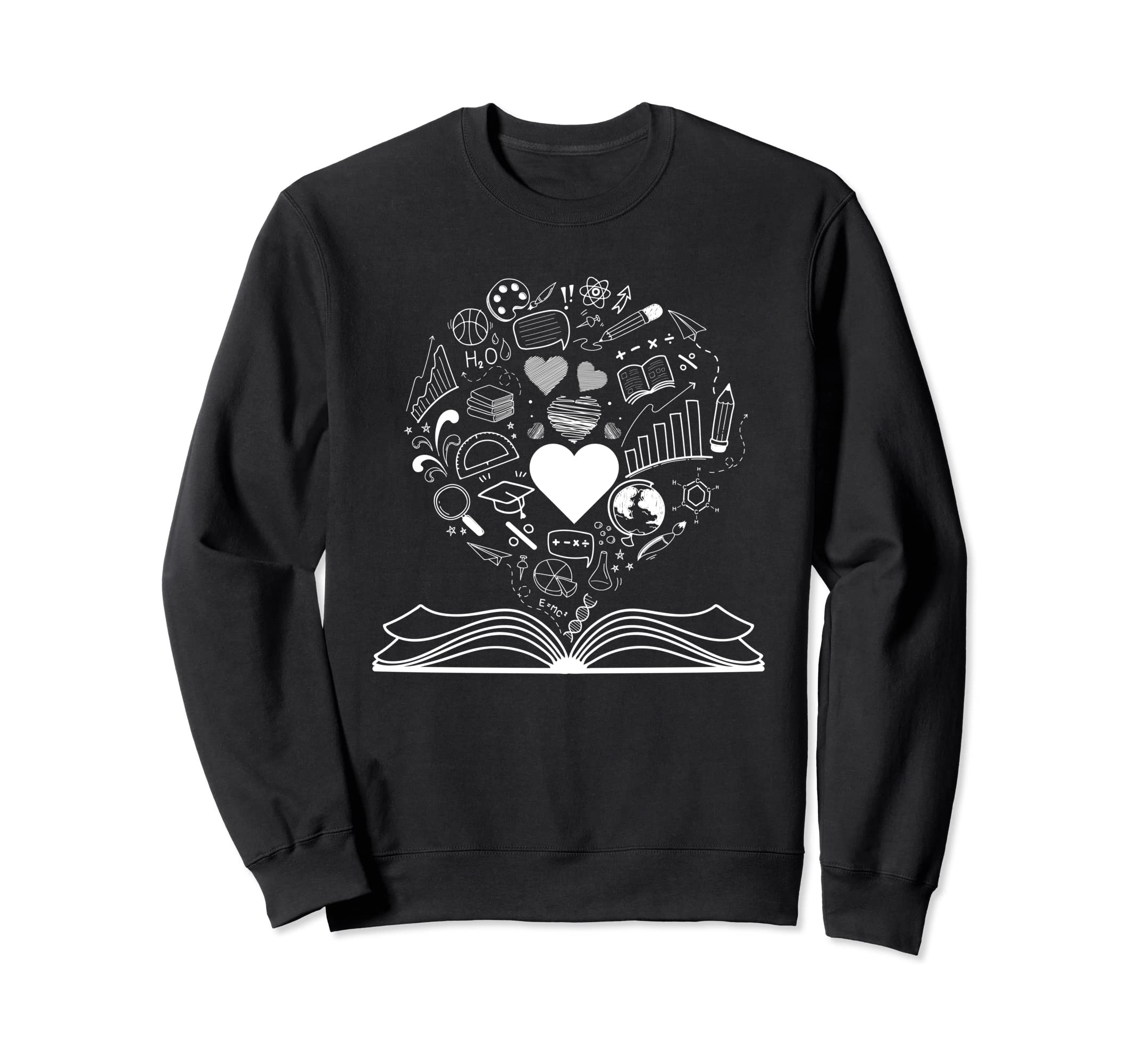 Book Nerd Library Bookworm Gift Sweatshirt - Custom Art Print for Adults - T-Shirt, Sweatshirt, Hoodie