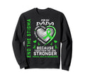 Papa End Stigma Mental Health Sweatshirt - Minimalist Print Men Women - T-Shirt, Sweatshirt, Hoodie