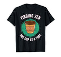 Funny Coffee Lover Caffeine Meditation T-Shirt - Unique Graphic Men Women - T-Shirt, Sweatshirt, Hoodie