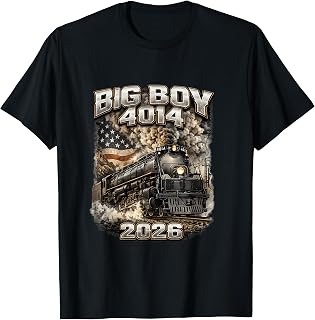 Big Boy 4014 Steam Engine Locomotive Train T-Shirt Unisex T-shirt, Sweatshirt, Hoodie, Long Sleeve Tee - T-Shirt, Sweatshirt, Hoodie