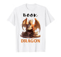 I Am Book Dragon Funny Book And T-Shirt - Minimalist Print for Adults - T-Shirt, Sweatshirt, Hoodie