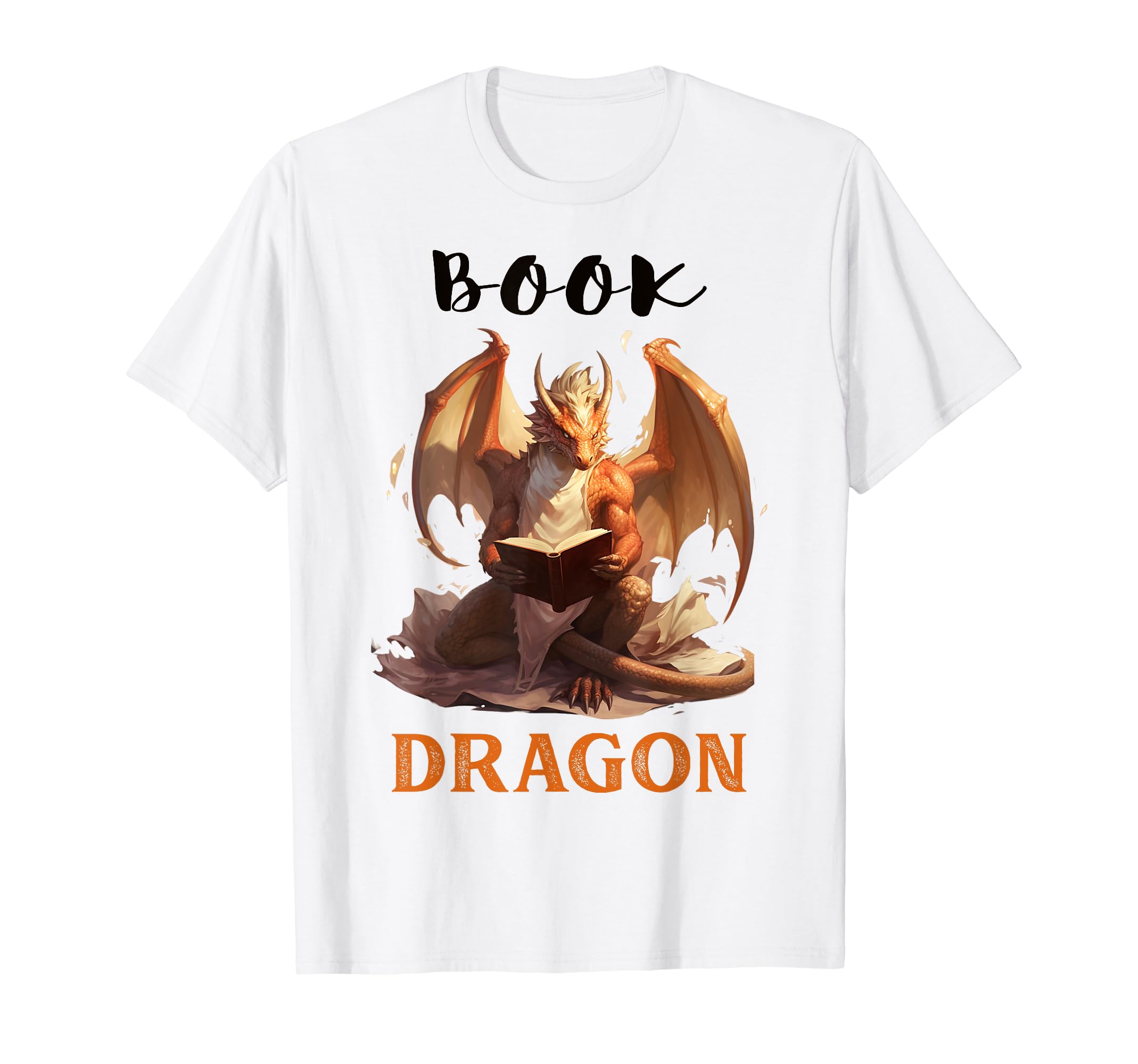 I Am Book Dragon Funny Book And T-Shirt - Minimalist Print for Adults - T-Shirt, Sweatshirt, Hoodie