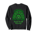 I Wear Green My Son Rainbow Sweatshirt - Casual Everyday Wear Unisex - T-Shirt, Sweatshirt, Hoodie