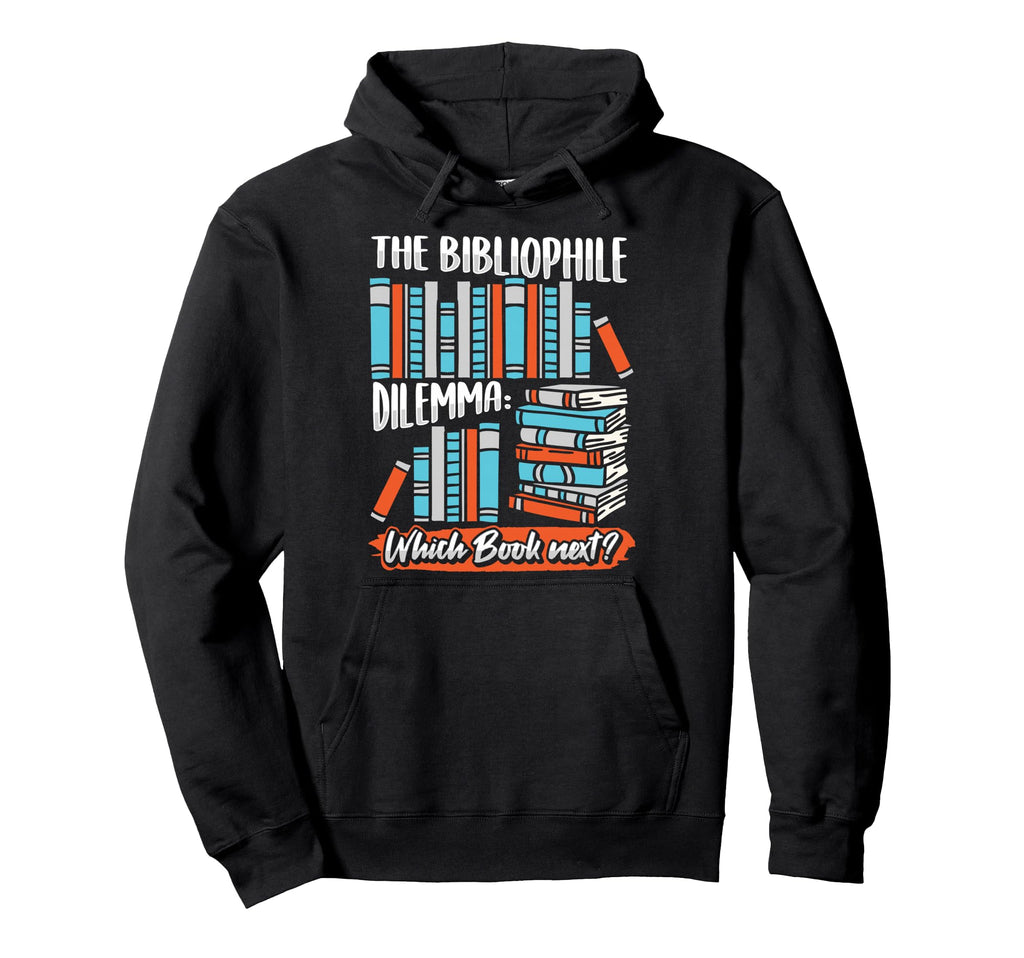 Bookworm Bibliophile Book Nerd Hoodie - Graphic Print Men Women - T-Shirt, Sweatshirt, Hoodie