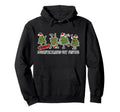 Funny Overstimulated But Festive Hoodie - Minimalist Print for Adults - T-Shirt, Sweatshirt, Hoodie