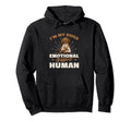 Im My Dogs Emotional Support Human Hoodie - Novelty Apparel for Adults - T-Shirt, Sweatshirt, Hoodie