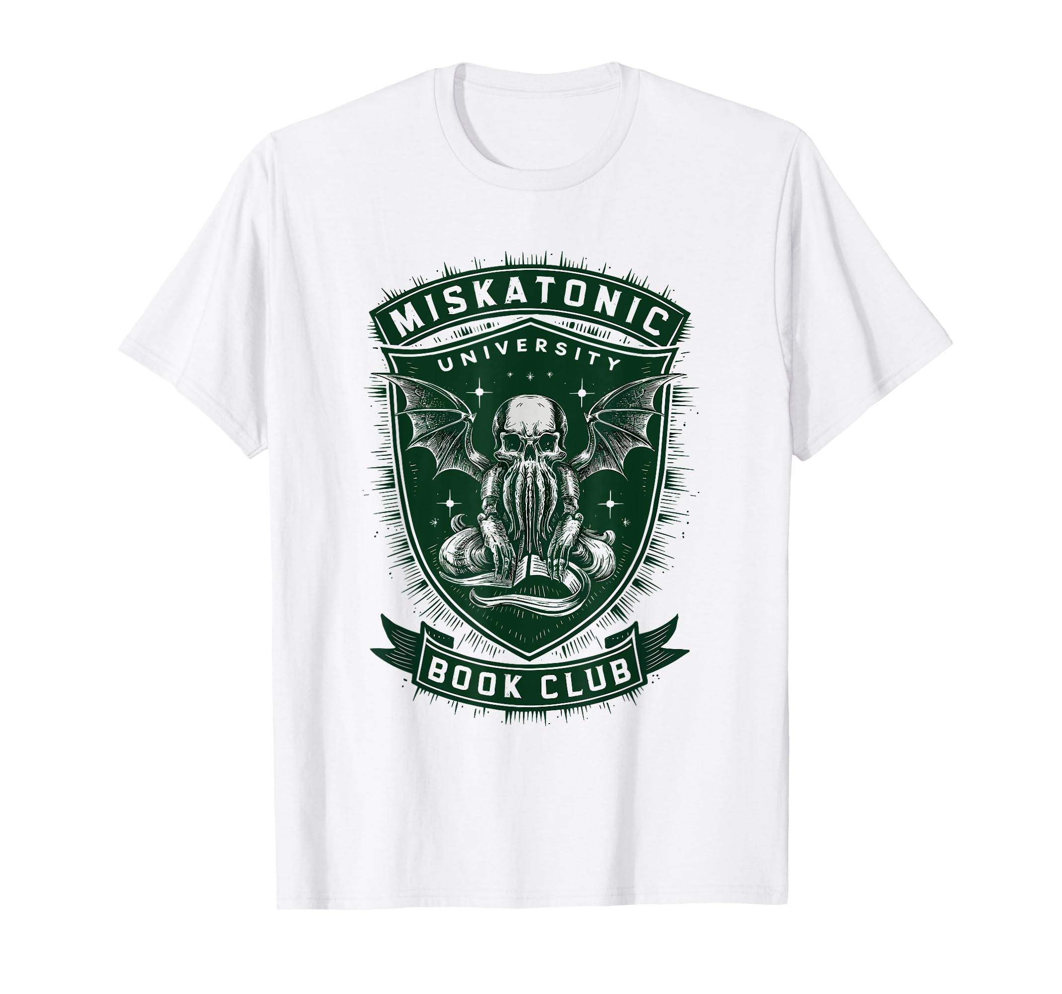 Miskatonic University Book Club T-Shirt - Aesthetic Graphic for Adults - T-Shirt, Sweatshirt, Hoodie