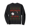 Funny Santa Opossum Overstimulated Sweatshirt - Custom Art Print Unisex - T-Shirt, Sweatshirt, Hoodie