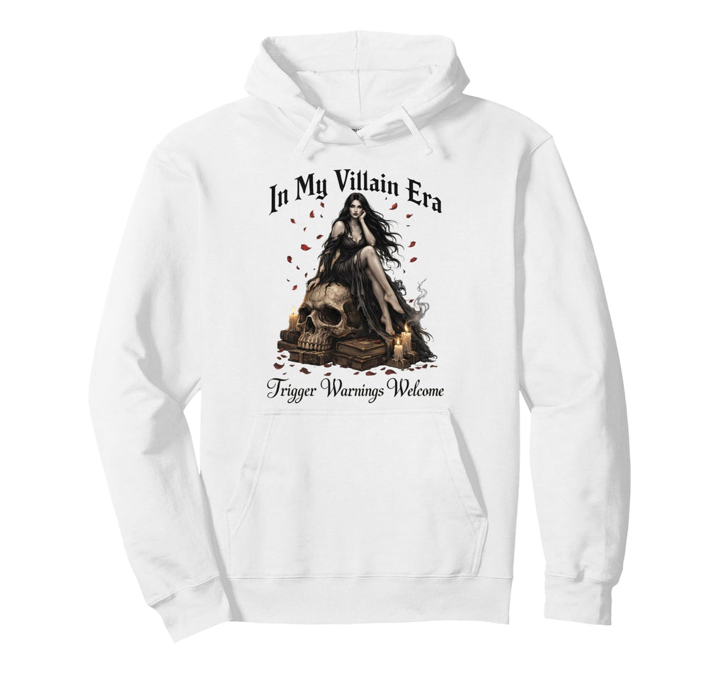 Enemies To Lovers Villain Reading Dark Hoodie - Minimalist Print Men Women - T-Shirt, Sweatshirt, Hoodie