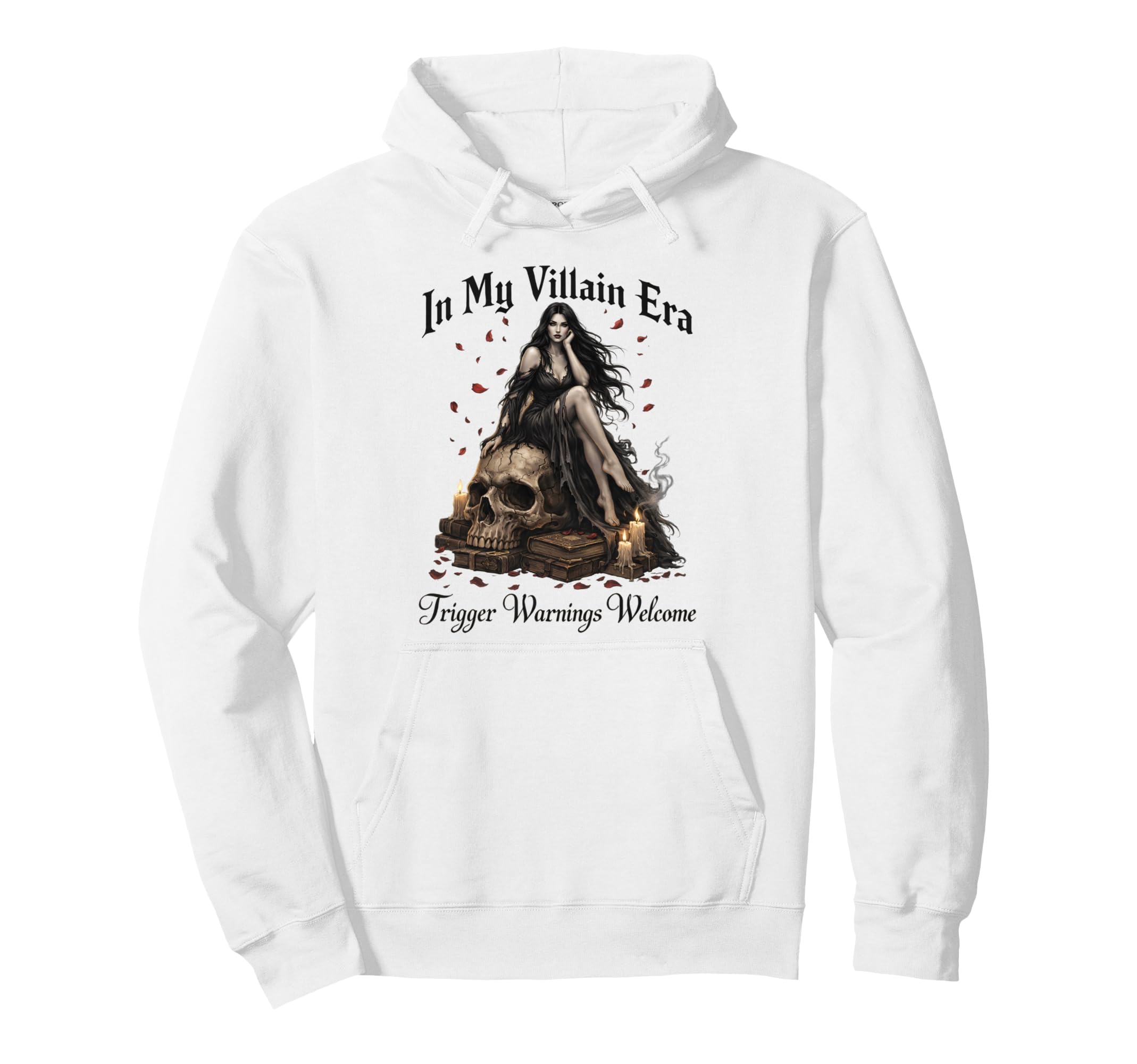 Enemies To Lovers Villain Reading Dark Hoodie - Minimalist Print Men Women - T-Shirt, Sweatshirt, Hoodie