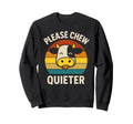 Chew Quieter Cow Funny Introvert Sweatshirt - Aesthetic Graphic for Adults - T-Shirt, Sweatshirt, Hoodie