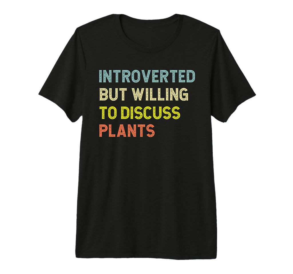 Introverted But Willing To Discuss T-Shirt - Minimalist Print Men Women - T-Shirt, Sweatshirt, Hoodie