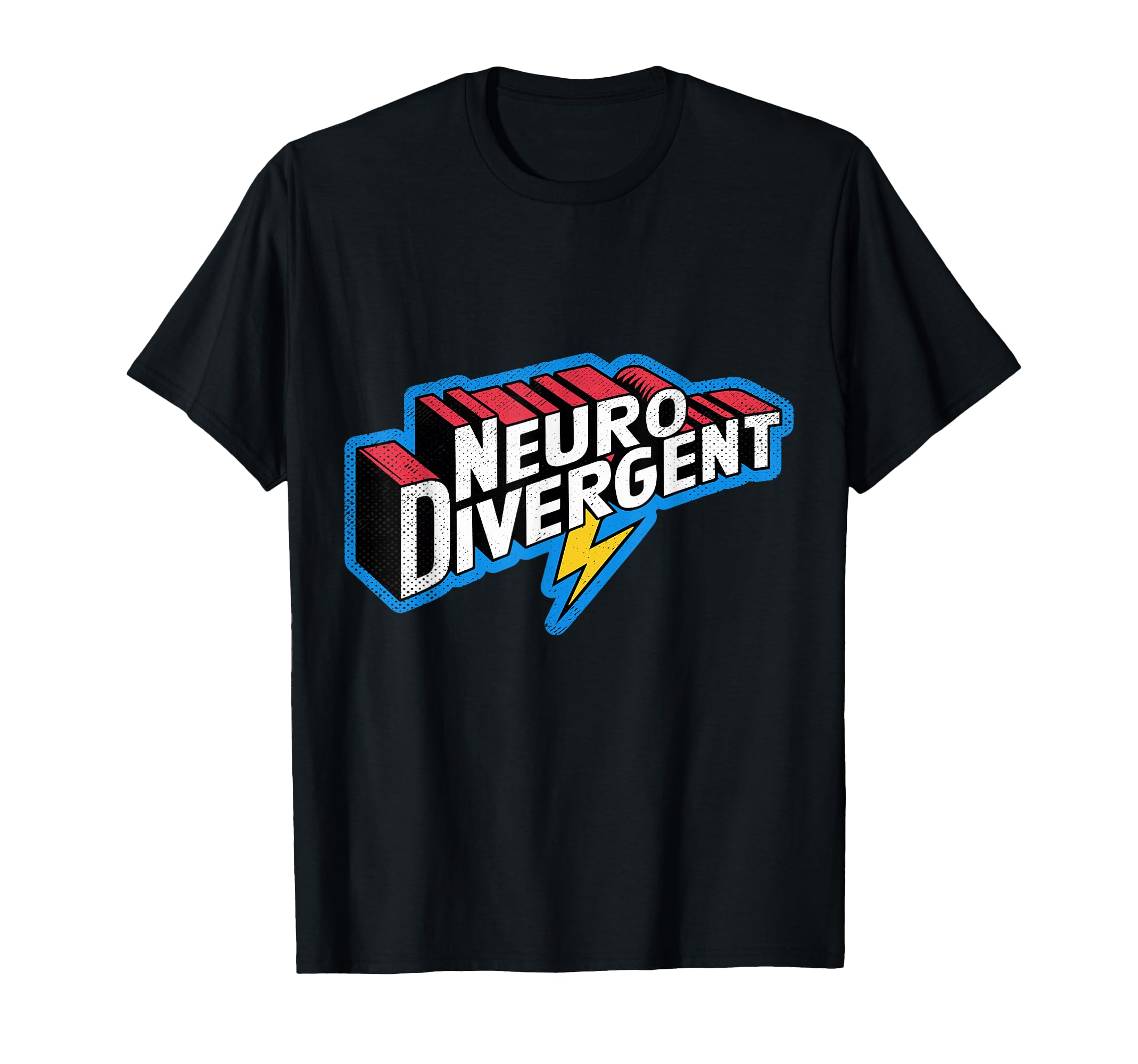 Neurodivergent Adhd Autism Hero Asd T-Shirt - Streetwear Style Men Women - T-Shirt, Sweatshirt, Hoodie