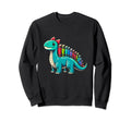 Dinosaur Book Books Reading Bookworm Sweatshirt - Unique Graphic Men Women - T-Shirt, Sweatshirt, Hoodie