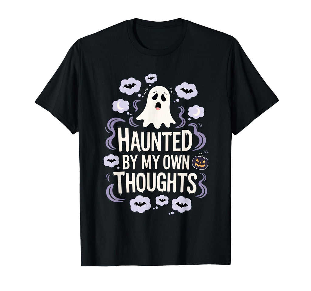 Halloween Haunted Mental Health T-Shirt - Streetwear Style Men Women - T-Shirt, Sweatshirt, Hoodie