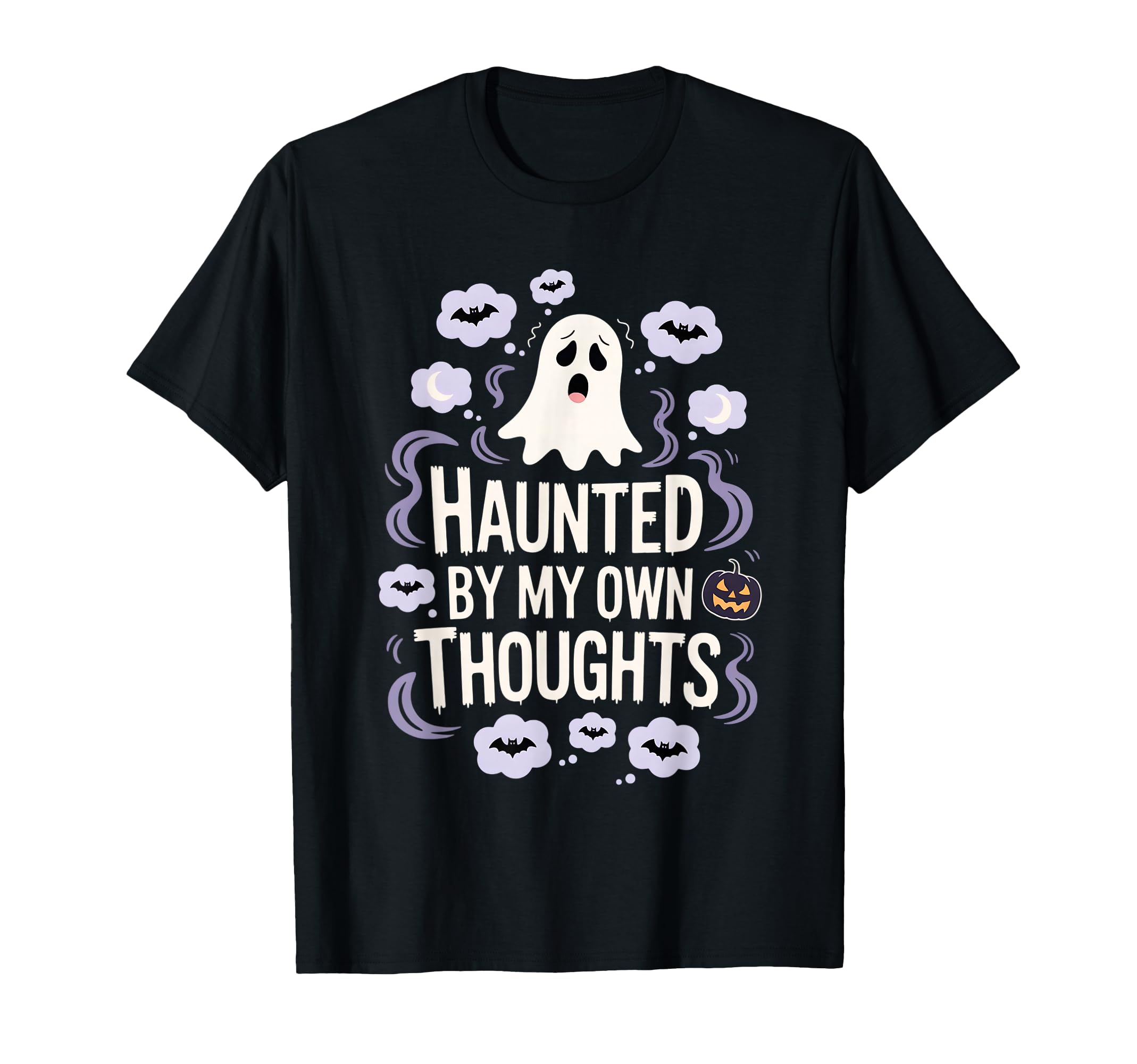 Halloween Haunted Mental Health T-Shirt - Streetwear Style Men Women - T-Shirt, Sweatshirt, Hoodie