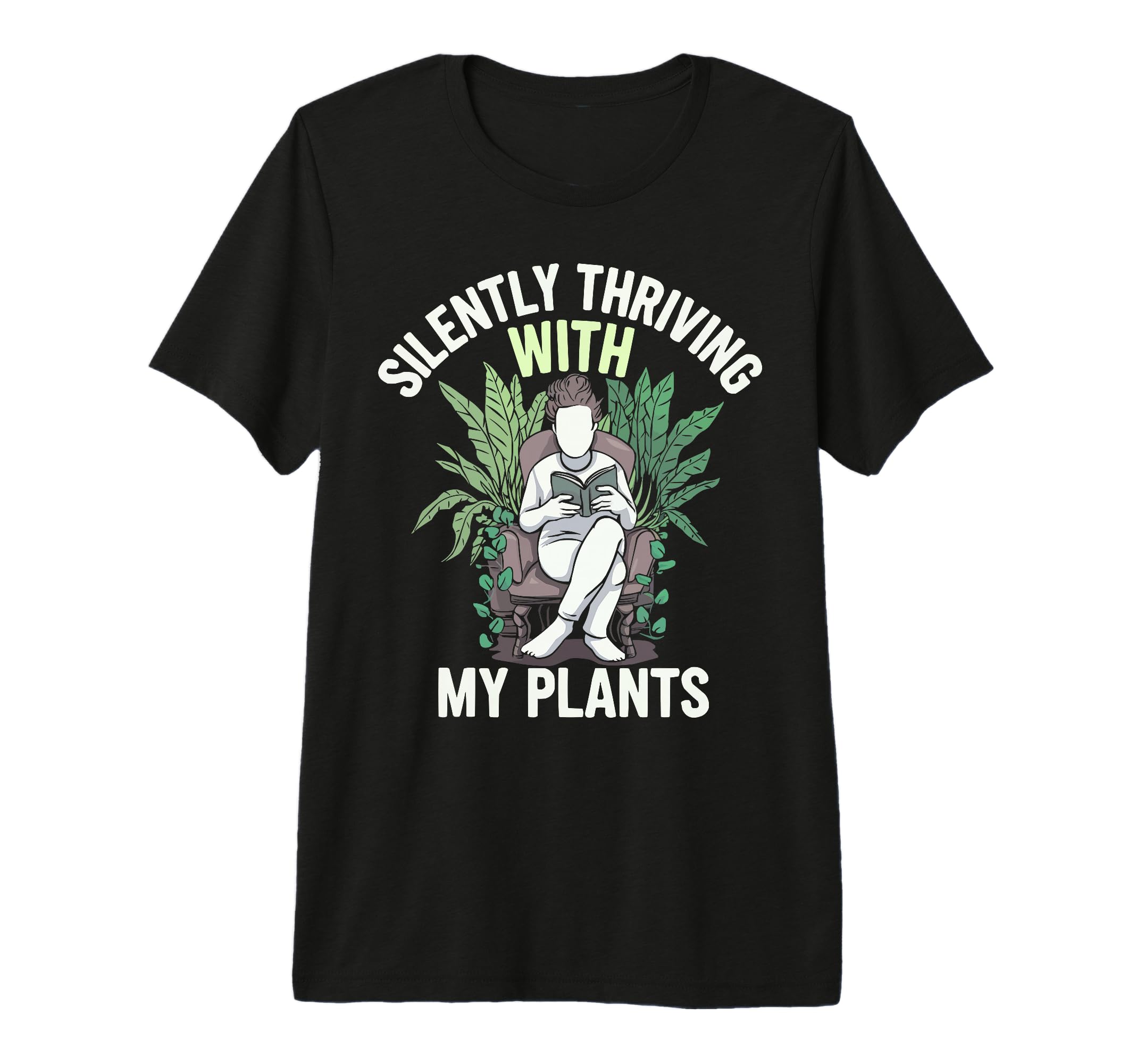 Introvert Gardener Shyness Garden T-Shirt - Graphic Print for Adults - T-Shirt, Sweatshirt, Hoodie