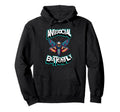 Antisocial Butterfly Funny Death Head Hoodie - Minimalist Print for Adults - T-Shirt, Sweatshirt, Hoodie