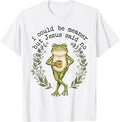 I Could Be Meaner But Jesus Said No Cute Frog Coffee Meme T-Shirt Unisex T-shirt, Sweatshirt, Hoodie, Long Sleeve Tee - T-Shirt, Sweatshirt, Hoodie