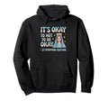 Okay To Not Be Okay St Dymphna Mental Hoodie - Trendy Graphic Unisex - T-Shirt, Sweatshirt, Hoodie