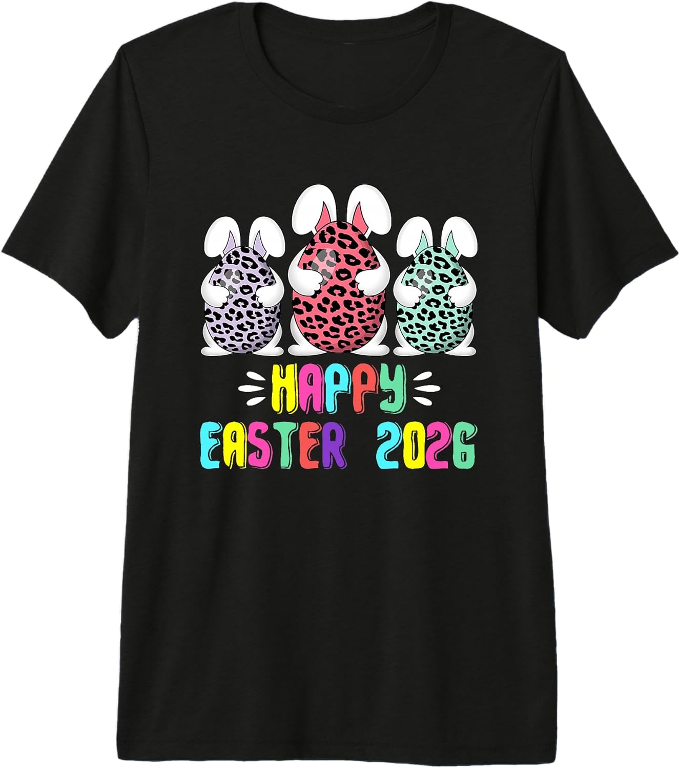 Happy Easter Day 2026 Rabbit Bunny For Kids Adults Unisex T-shirt, Sweatshirt, Hoodie, Long Sleeve Tee - T-Shirt, Sweatshirt, Hoodie