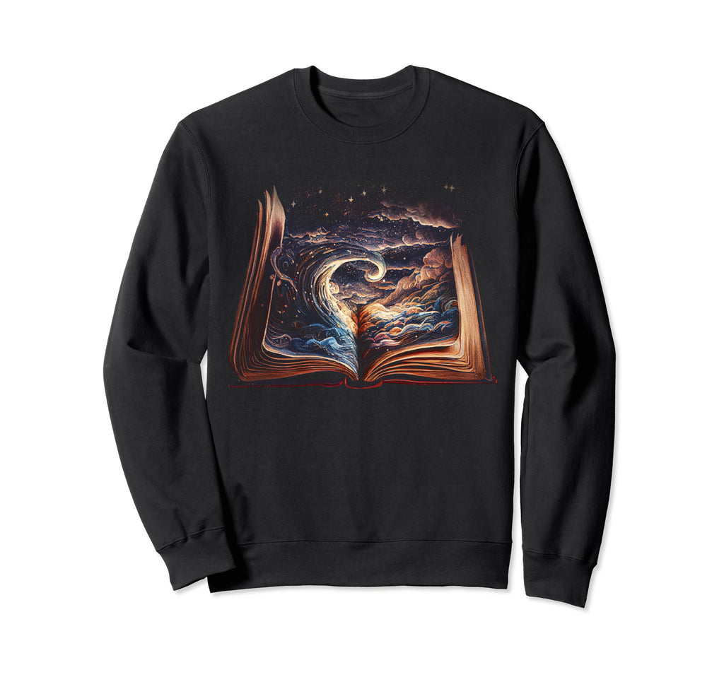 Books Reading Book Lover Literacy Sweatshirt - Novelty Apparel for Adults - T-Shirt, Sweatshirt, Hoodie