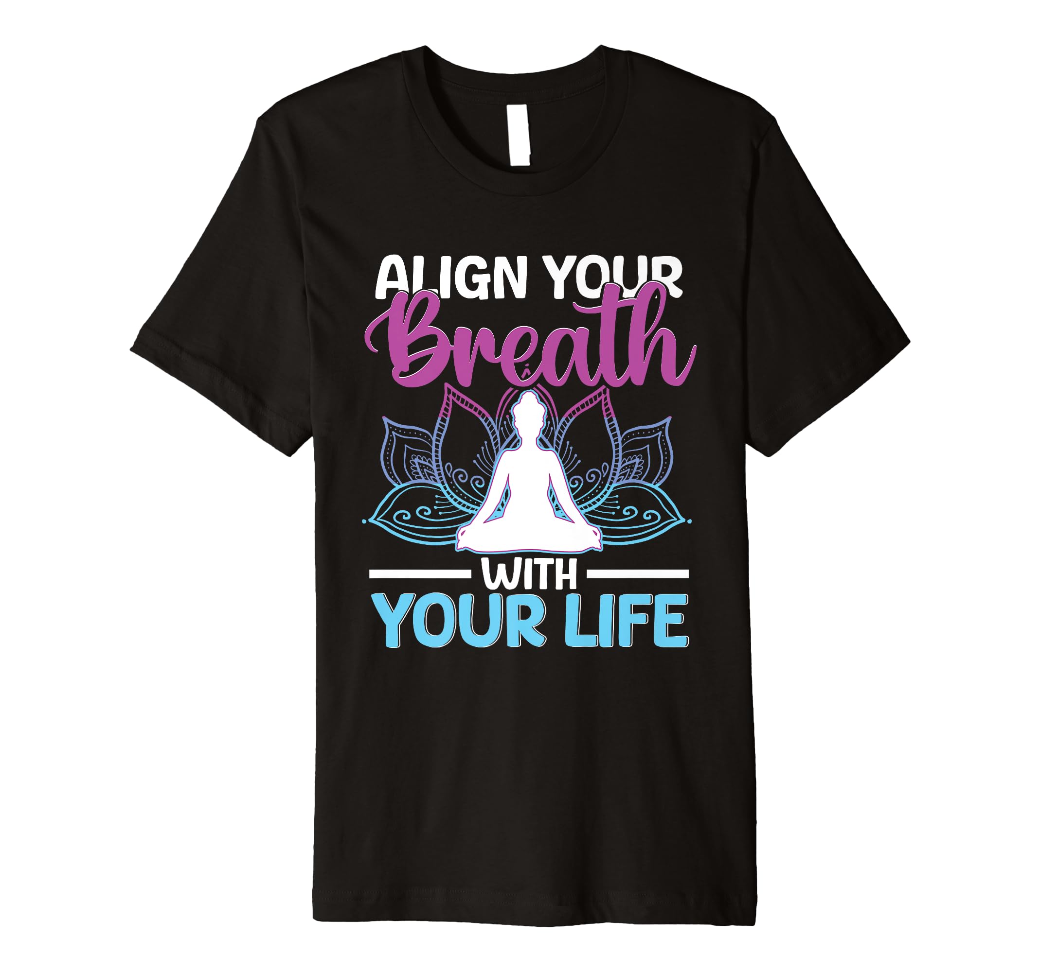 Meditation Yoga Spiritual Peace Namaste T-Shirt - Trendy Graphic Unisex - T-Shirt, Sweatshirt, Hoodie