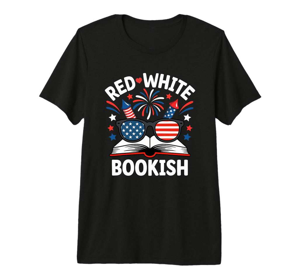 Book Us Flag Sunglasses Funny Red White T-Shirt - Streetwear Style Unisex - T-Shirt, Sweatshirt, Hoodie